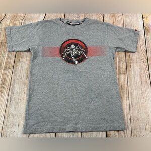 JNCO Jeans Y2K Youth Boys Medium Grey T Shirt Tarantula Spider Logo
